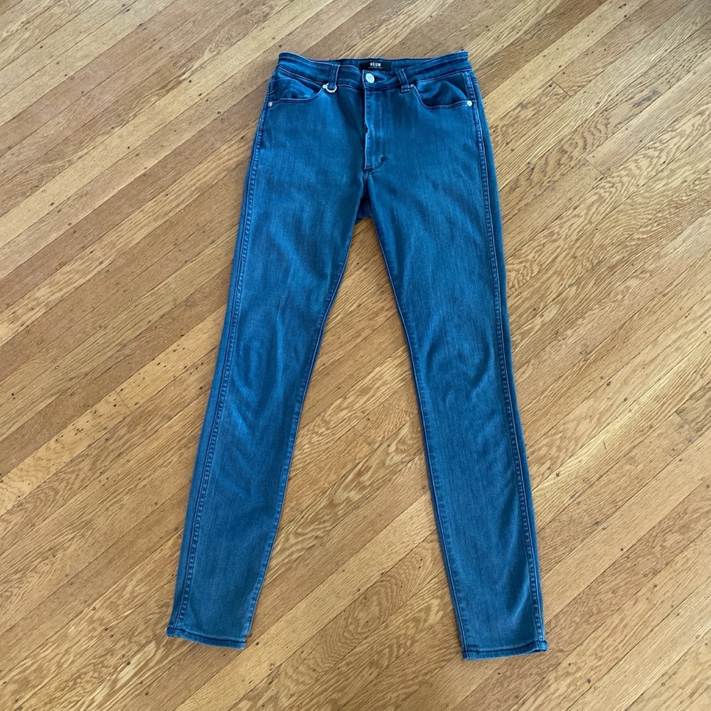 Neuw blue skinny jeans